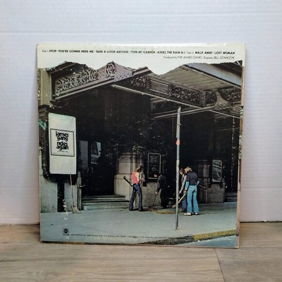 THE JAMES GANG "Live In Concert" Vinyl Record ABCX 733 1971 - Picture 2 of 5